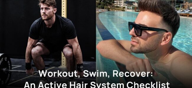 Workout Swim Recover An Active Hair System Checklist